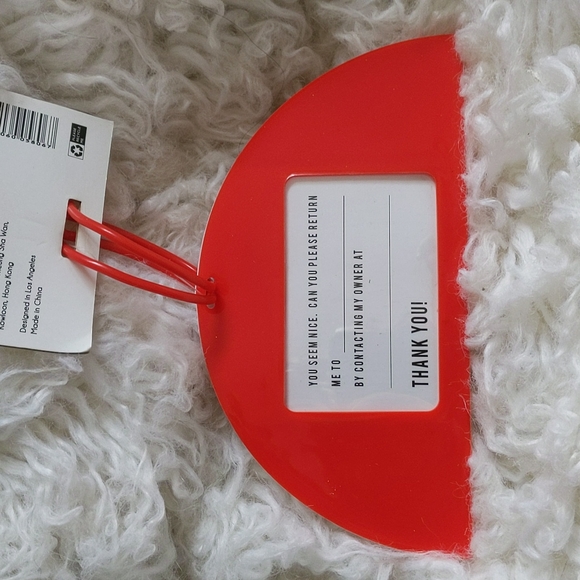 NWTs Set of Two Rainbow Luggage Tags - Picture 3 of 5